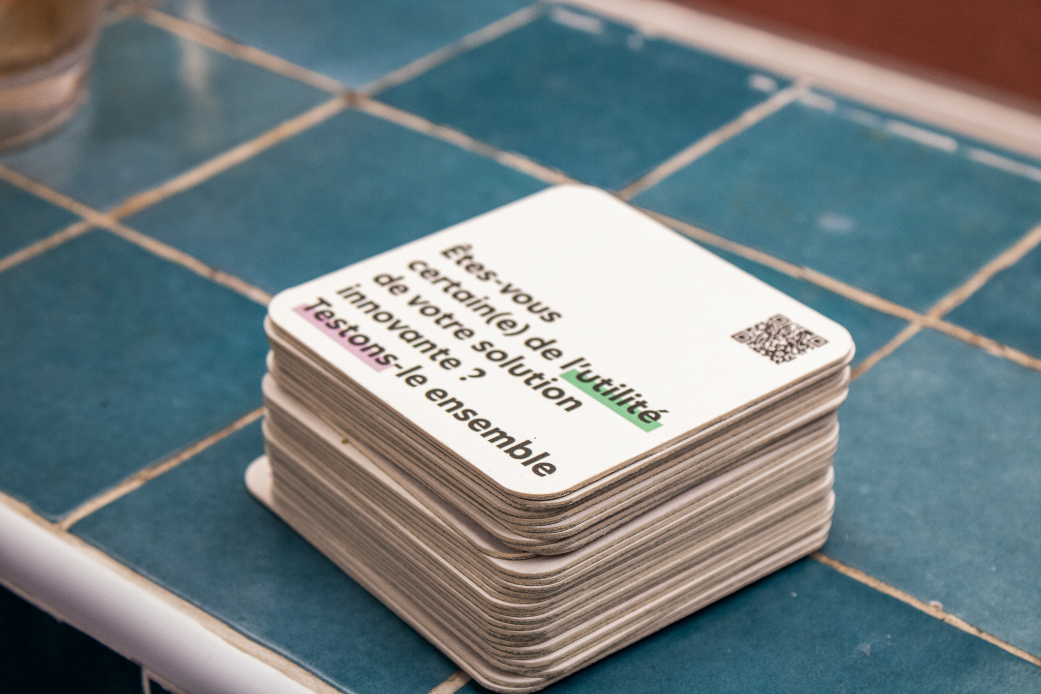 Co-construire le futur site Pistache avec nos invités lors de la soirée de lancement. Pistache design UX UI france 