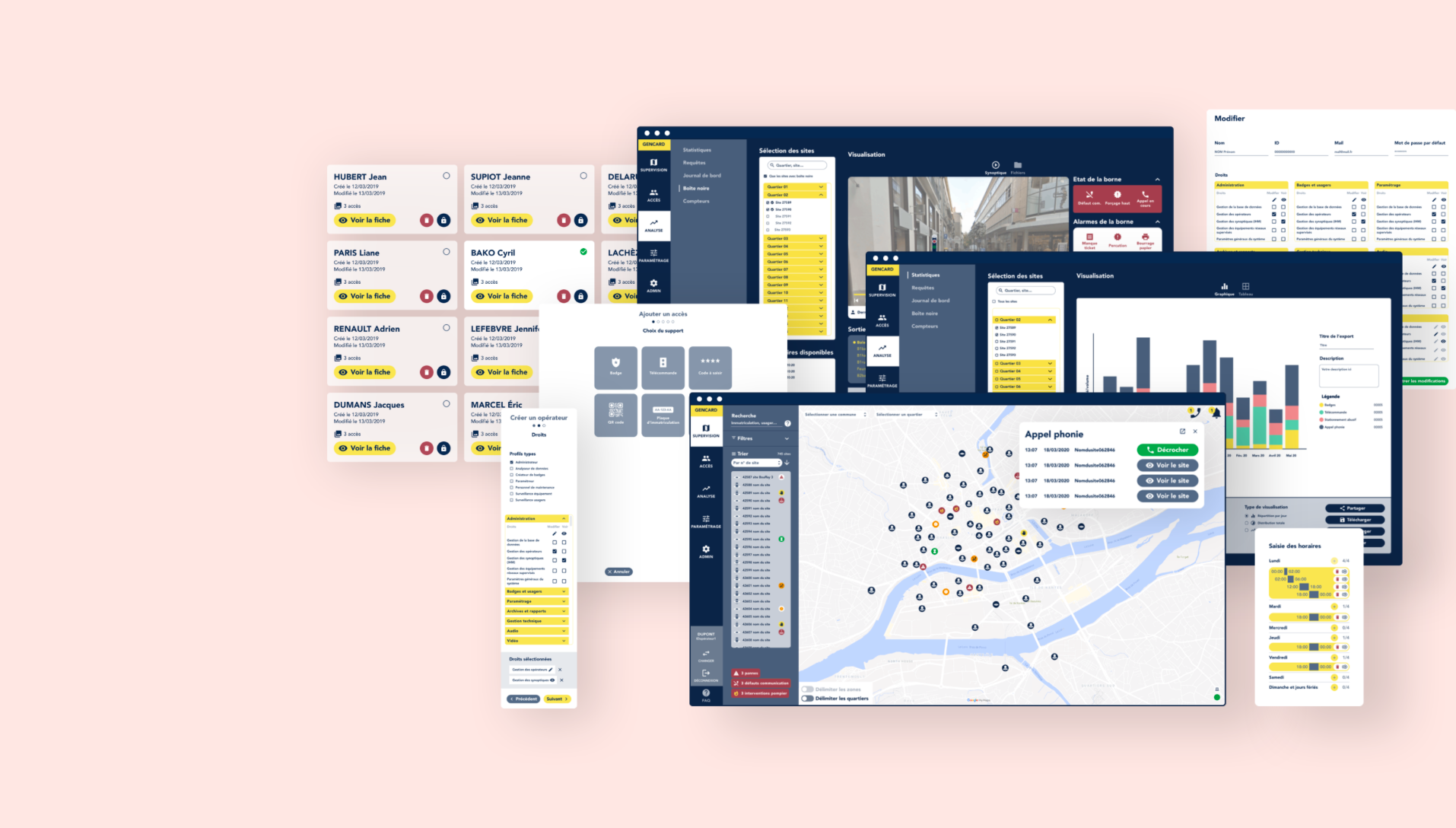 Page d'accueil Pistache design UX UI france 